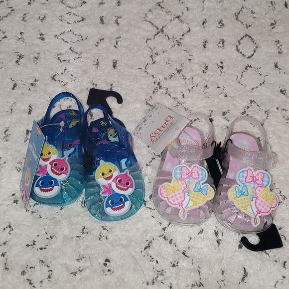Disney Other - Baby shark and sisney bundle jelly sandals